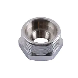 Футорка перехідна Solomon 1″х 1/2″ хром ЗВ 8209 - мініатюра 2