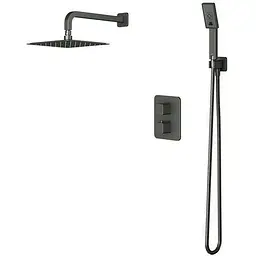 Душова система з термостатом Omnires Parma grafit SYSPM11GR, Графіт
