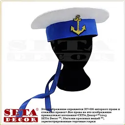Безкозирка Моряк карнавальна - мініатюра 2
