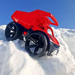  Самоскид Wader Maximus червоний (64000) - мініатюра 3