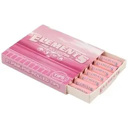 Фільтри для самокруток Elements Pre-Rolled Pink