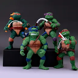 Іграшки Черепашки Ніндзя Ninja Turtles TMNT, 4 шт - мініатюра 2