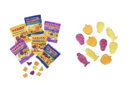 Упаковка желейних цукерок Haribo Halloween Scary Fun 66 шт, 800г - мініатюра 6