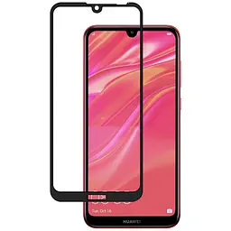 Захисне скло Full screen PowerPlant для Honor 8S, Black
