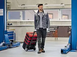 Ящик модульний для інструменту E-Case L, 40.6х44.4х35.5 Einhell hoz0012877 - мініатюра 7