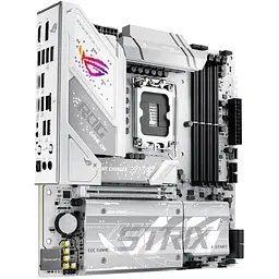 Материнська плата Asus Rog Strix B860-G Gaming WIFI s1851 B860 4xDDR5 M.2 DP HDMI USB Type-C Wi-Fi BT mATX білий - мініатюра 2