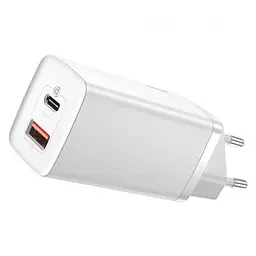 Мережевий зарядний пристрій Baseus GaN2 Lite Quick Charger (CCGAN2L-B02) білий - мініатюра 2