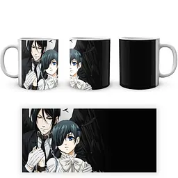 Кухоль GeekLand Black Butler Темний дворецкий Себастьян Сіель BLCKB 18 330 мл білий - мініатюра 4
