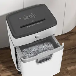 Знищувач документів HP OneShred 12MC, A4, 80g х 12 листів, 2*15, 25 л, P-5 - мініатюра 8