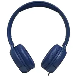 Навушники повнорозмірні провідні JBL T500 (JBLT500BLU) сині JBLT500BLU - мініатюра 2