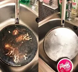 Універсальна паста для чищення The Pink Stuff Miracle Cleaning Paste (850г.) - мініатюра 3