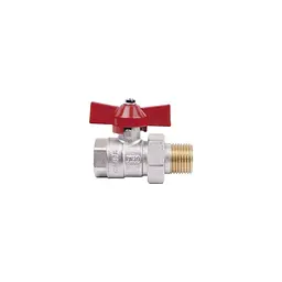 Кран кульовий "Американка" SD Plus прямий 1/2" ВЗ SD221W15 - мініатюра 3