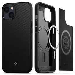 Протиударний чохол для iPhone 13/14 Spigen Core Armor MagSafe MagFit Black ACS04676 - мініатюра 1