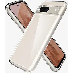 Оригінальний протиударний чохол Spigen Ultra Hybrid для Google Pixel 8 (6.2") Clear ACS06278 прозорий - мініатюра 13