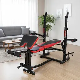 Лавка для жиму York Fitness ASPIRE 220 з стійкою для штанги та партою Скотта - мініатюра 7