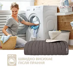 Покривало на ліжко Ideia з декортивними подушками шоколадно-бежеве 220х240 см (8000035831_шоколад/беж) - мініатюра 8