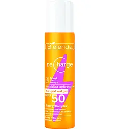Захисний спрей для обличчя SPF 50 Bielenda Recharge 75 мл