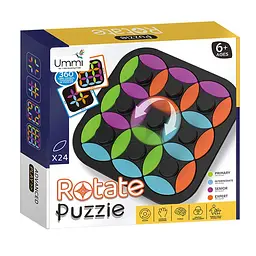 Настільна інтерактивна гра Ummi 22049 Rotate Puzzle Black - мініатюра 5