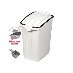 Контейнер для корму Oto Food Container S, білий, 12 л, 31×19×35 см