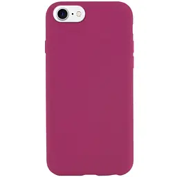 Чохол Silk Full Protective (AA) NO LOGO для Apple iPhone SE (2020) / 7 / 8 (4.7") Бордовий / Maroon