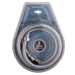 Шланг душовий Globus Lux NH-04D-150-200, Хром