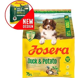Сухий корм для собак Josera A/S Adult Duck & Potato 3 кг - мініатюра 4