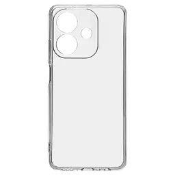 Прозрачный чехол для OPPO A3x 4G/A3 4G/A40m 4G с защитой камеры, тонкий, силиконовый, бесцветный, ударопрочный, противоударный бампер с закрытой камерой, ArmorStandart (ARM80890)