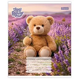 Зошит шкільний 1Вересня Bear stories А5 18 аркушів лінія 25 шт. (768973) - мініатюра 4