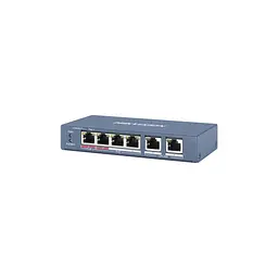 Комутатор мережевий Hikvision DS-3E0106HP-E - мініатюра 3