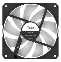 Вентилятор Ocypus BETA F12 BK 120MM ARGB (BETA-F12-BK1AM00X-GL) - мініатюра 3