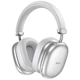 Накладні бездротові навушники Hoco W35 Max Auspicious ANC Silver