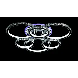 Стельова LED люстра з пультом і нічником Splendid-Ray 30-4022-45 - мініатюра 5