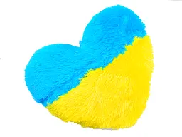 Подушка Серце україночка Веселкове дитинство, 20.05.02 - мініатюра 2