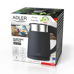 Електрочайник Adler AD 1372 Black - мініатюра 7