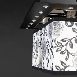 Люстра Brille стельова з підсвічуванням смарт LED E14 40W BK (BKL-624C/4) - мініатюра 5