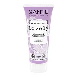 Vegan Аромагель для душу Lovely Троянда та Жасмин SANTE 200 мл