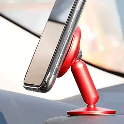 Тримач в машину Baseus Bullet An On-Board Magnetic Bracket чорний (21742 black) - мініатюра 3