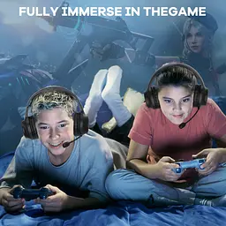 Дротова ігрова гарнітура Onikuma Gaming with LED X7, USB, 3.5mm, 2.2m, black - мініатюра 9