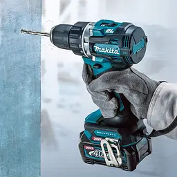 Шурупокрут-дриль з ударом акумуляторний Makita HP002GA201 (64 Нм, 1.5-13 мм, BL, XGT) - мініатюра 8