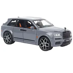 Колекційна металева модель автомобіля АвтоЕксперт Rolls-Royce Cullinan з інерцією, світлом та звуком 1:24