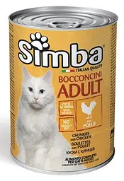 Консерва для котів Simba з куркою 415 гр