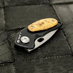 Розкладний ніж True Utility Jacknife Чорний-Коричневий - мініатюра 3