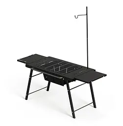 Стол для барбекю стальной Naturehike CNK2300CW014 (Черный)