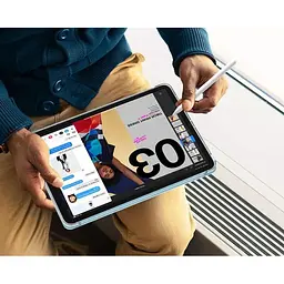 Чохол-книжка BeCover Tri Fold Hard для Apple iPad Air 4 10.9 2020/2021 Light Blue (709658) - мініатюра 6