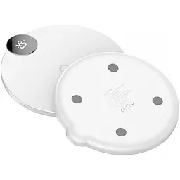 Бездротовий зарядний пристрій Baseus LED Display Wireless Charger 10W WXSX-02 White - мініатюра 6