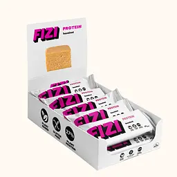 Протеїнові батончики FIZI Protein Bar — 10 × 45 г Hazelnut