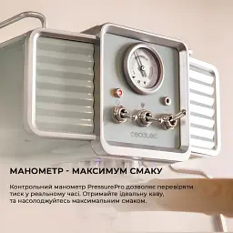 Кавоварка ріжкова Cecotec Cumbia Power Espresso 20 Tradizionale CCTC-01575 - мініатюра 9