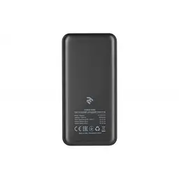 Зовнішній акумулятор (павербанк) 2E 20000mAh, PD+QC 3.0 18W, black (2E-PB2004PD-BLACK) - мініатюра 5