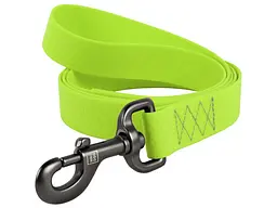 Повідець для собак WAUDOG Waterproof S Ш 15 мм Д 305 см салатовий (27385)