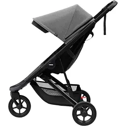 Дитяча коляска Thule Spring Black / Grey Melange (TH 11300200-11300305) - мініатюра 2